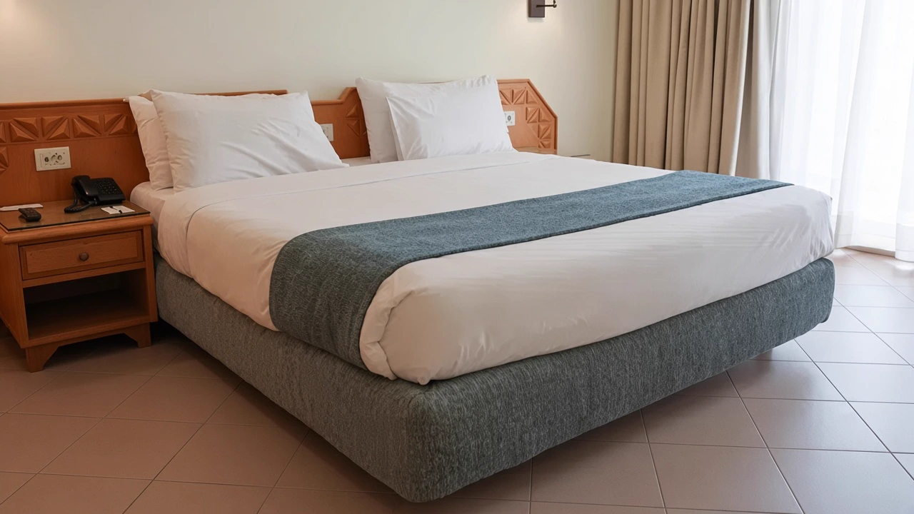 Boutique hotel bedroom at Camel Dive Hotel